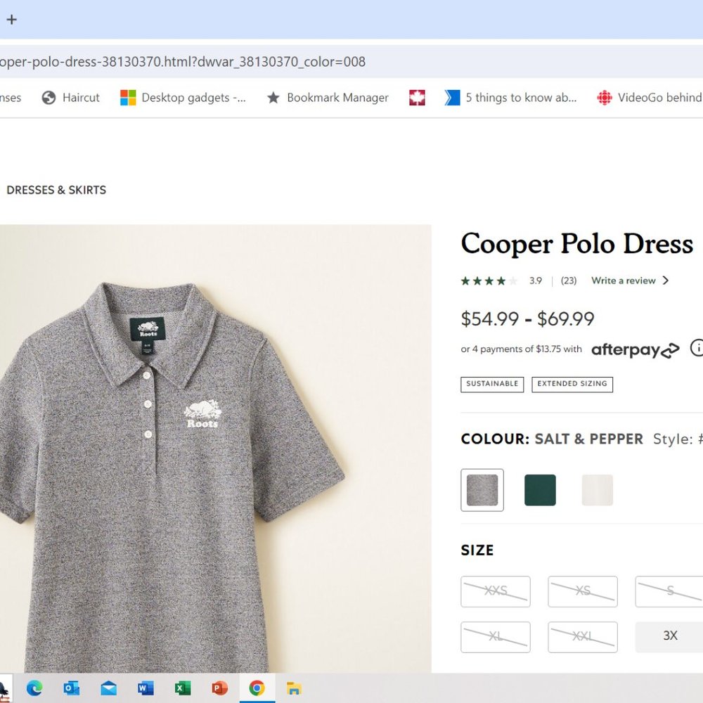 Roots Cooper Polo Dress
